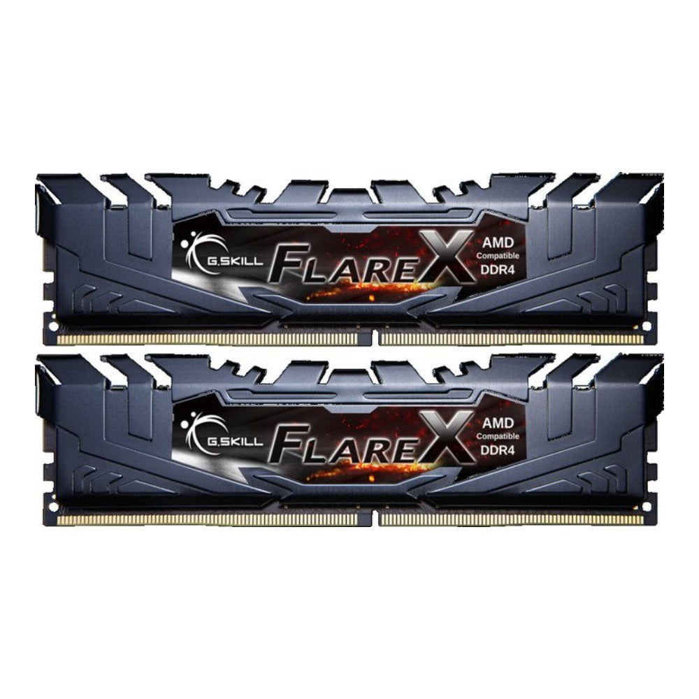 G.Skill Flare X (for AMD) F4 - 3200C16D - 32GFX - 32 GB - 2 x 16 GB - DDR4 - 3200 MHz - 288 - pin DIMM - Arbeitsspeicher
