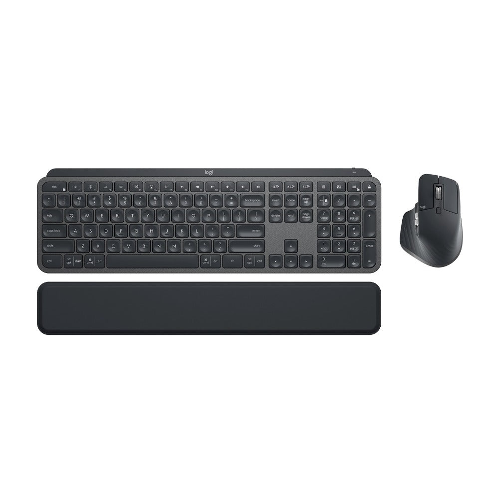 Logitech 920 - 010926 - Kabellos - RF Wireless + Bluetooth - Scherenschalter - QWERTZ - LED - Graphit - Tastatur