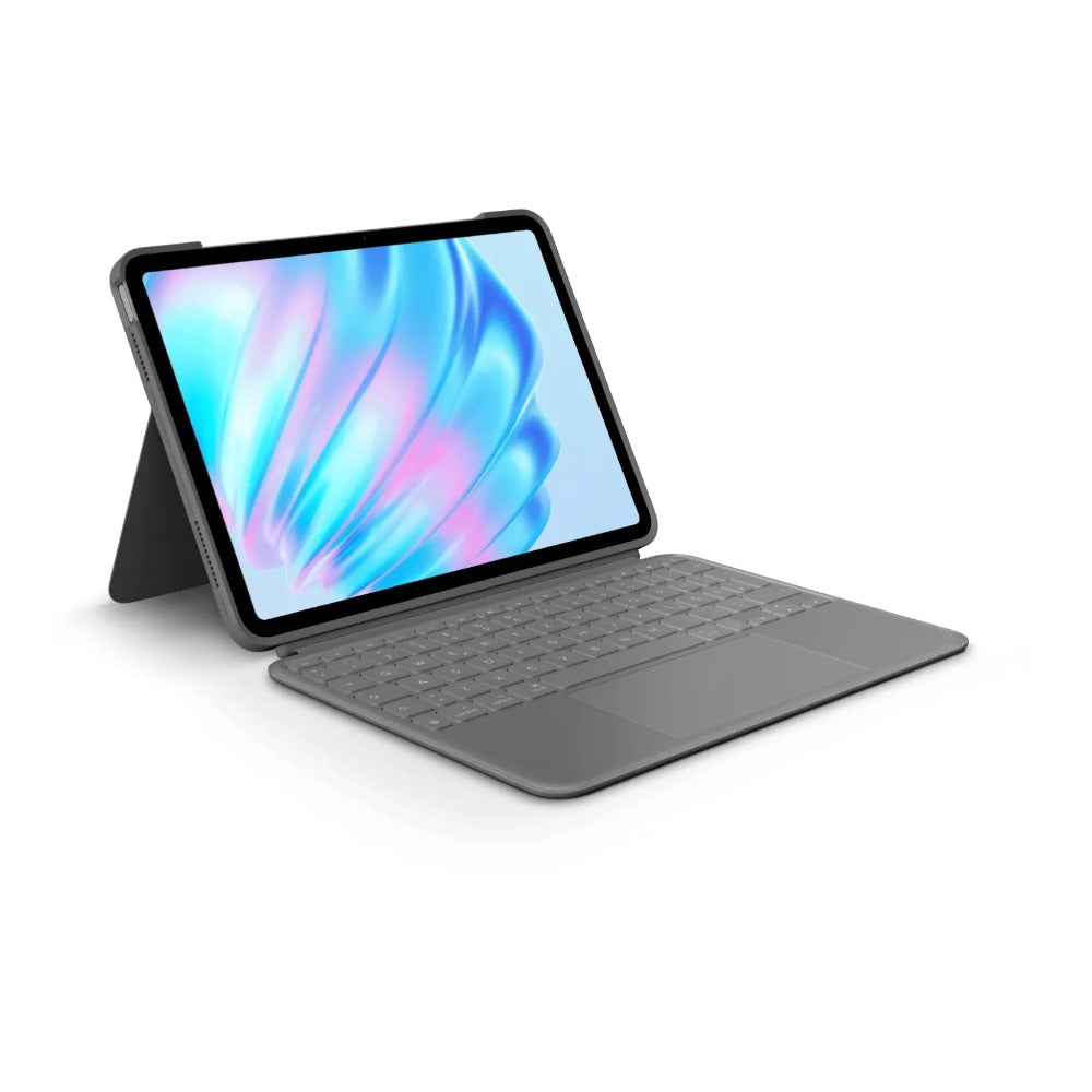 Logitech Combo Touch iPad Air - QWERTZ - Tastatur