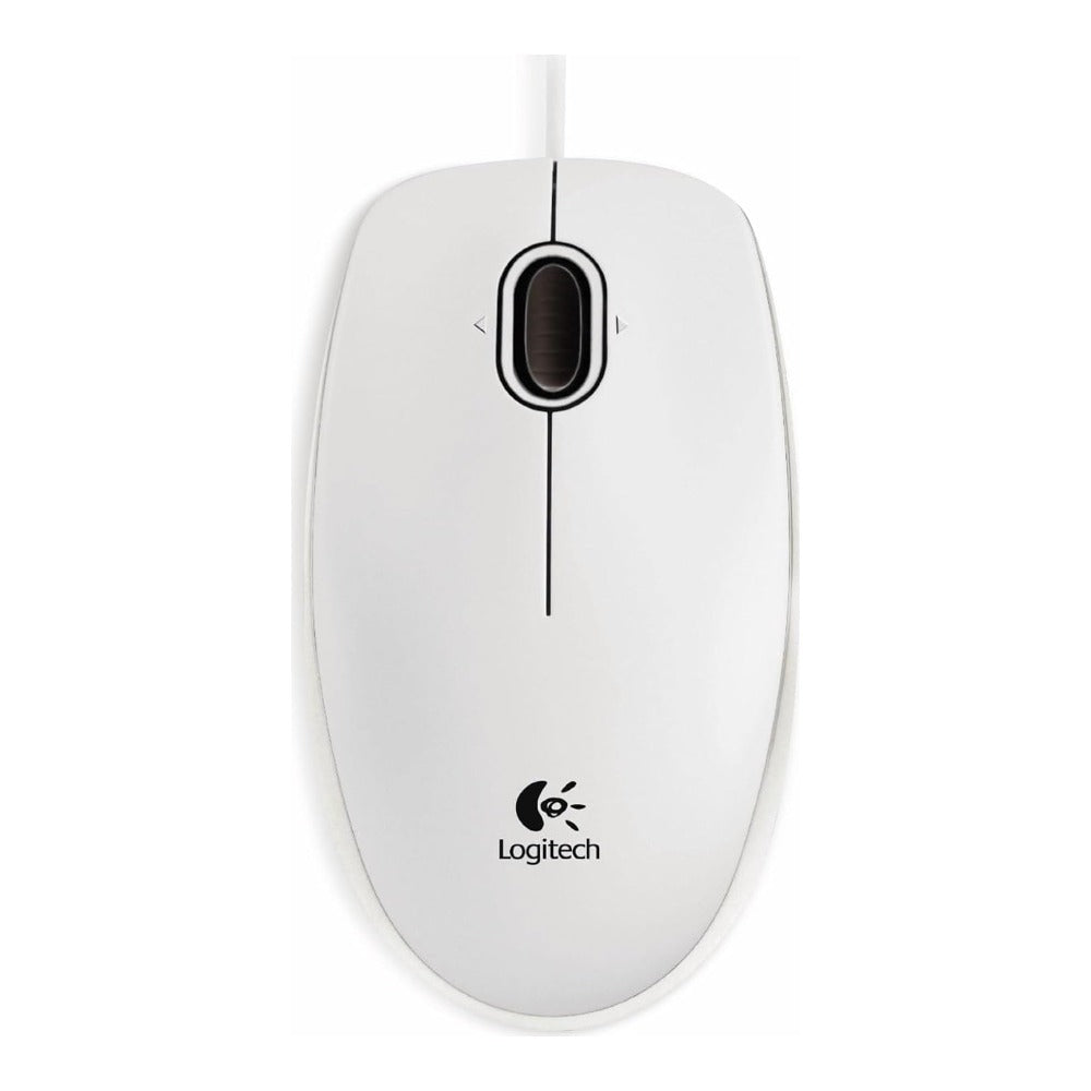 Logitech B100 - optische Maus - weiß - Maus