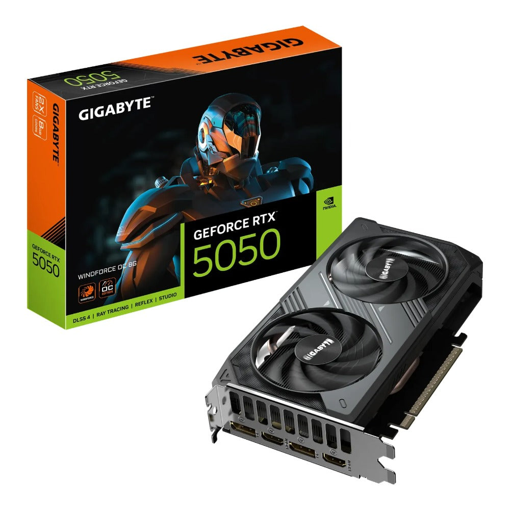 GigaByte - GeForce RTX 5050 WINDFORCE OC 8G - Grafikkarte