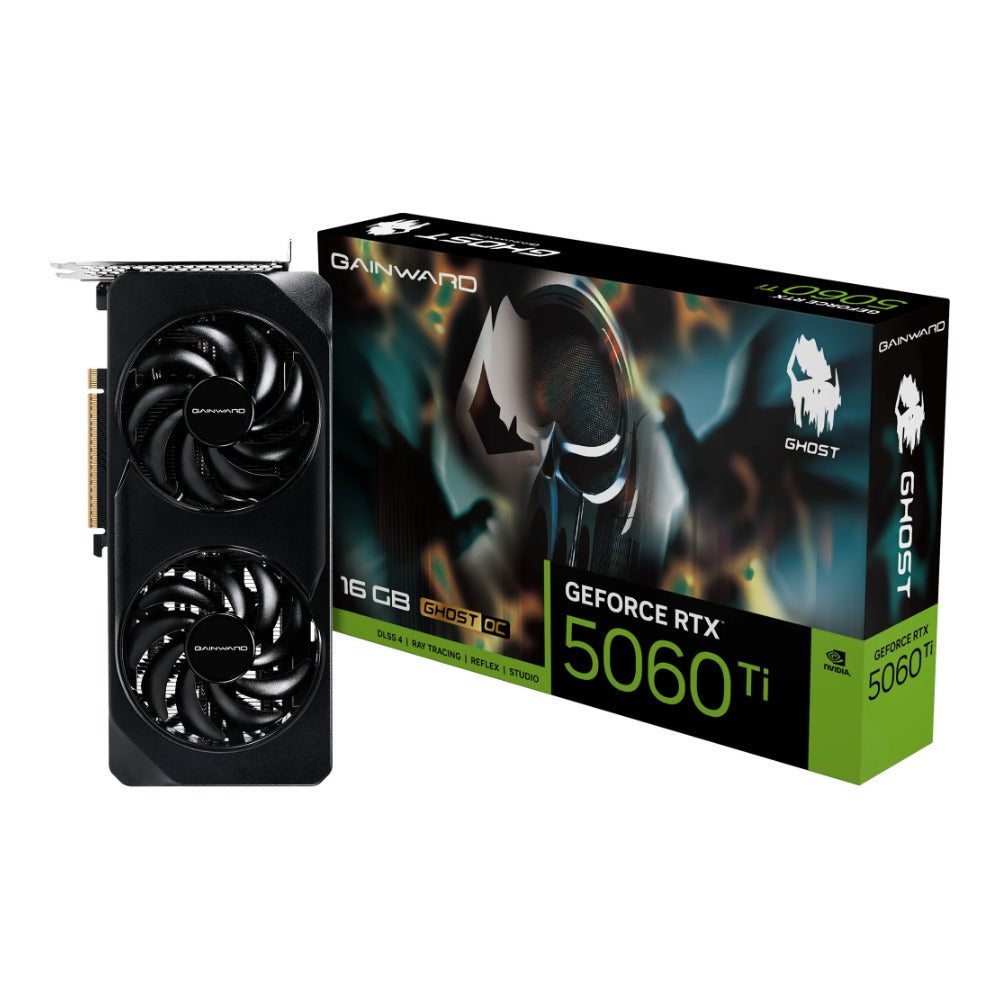 Gainward - GeForce RTX 5060 Ti Ghost II OC 16GB - Grafikkarte