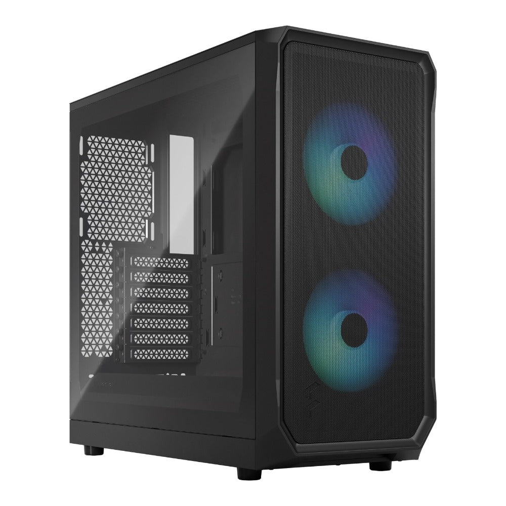 Fractal Design - Focus 2 RGB Black TG Clear Tint - PC-Gehäuse