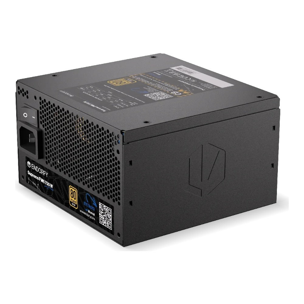 ENDORFY Supremo FM6 Gold schwarz - ATX - PC - /Server Netzteil - Gehäuse