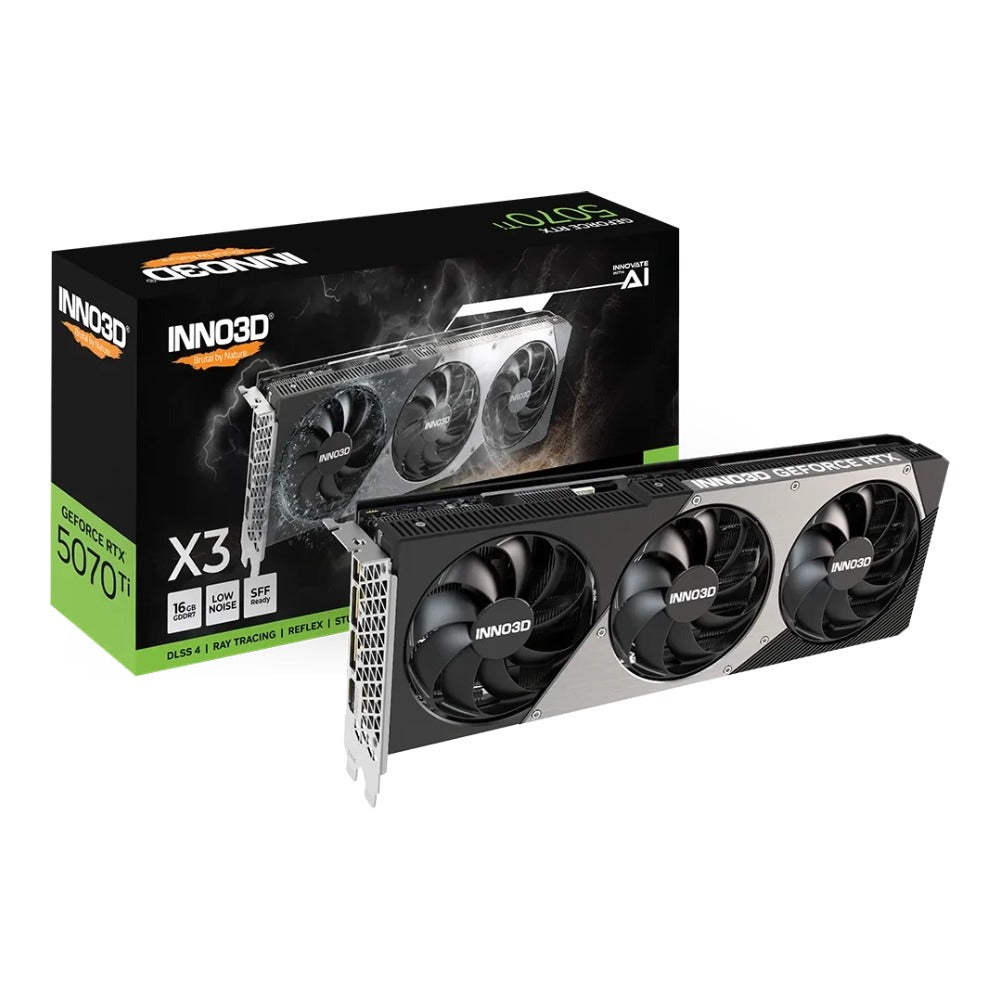 Inno3D GeForce RTX 5070 Ti X3 GDDR7 - PCI - Express - Grafikkarte