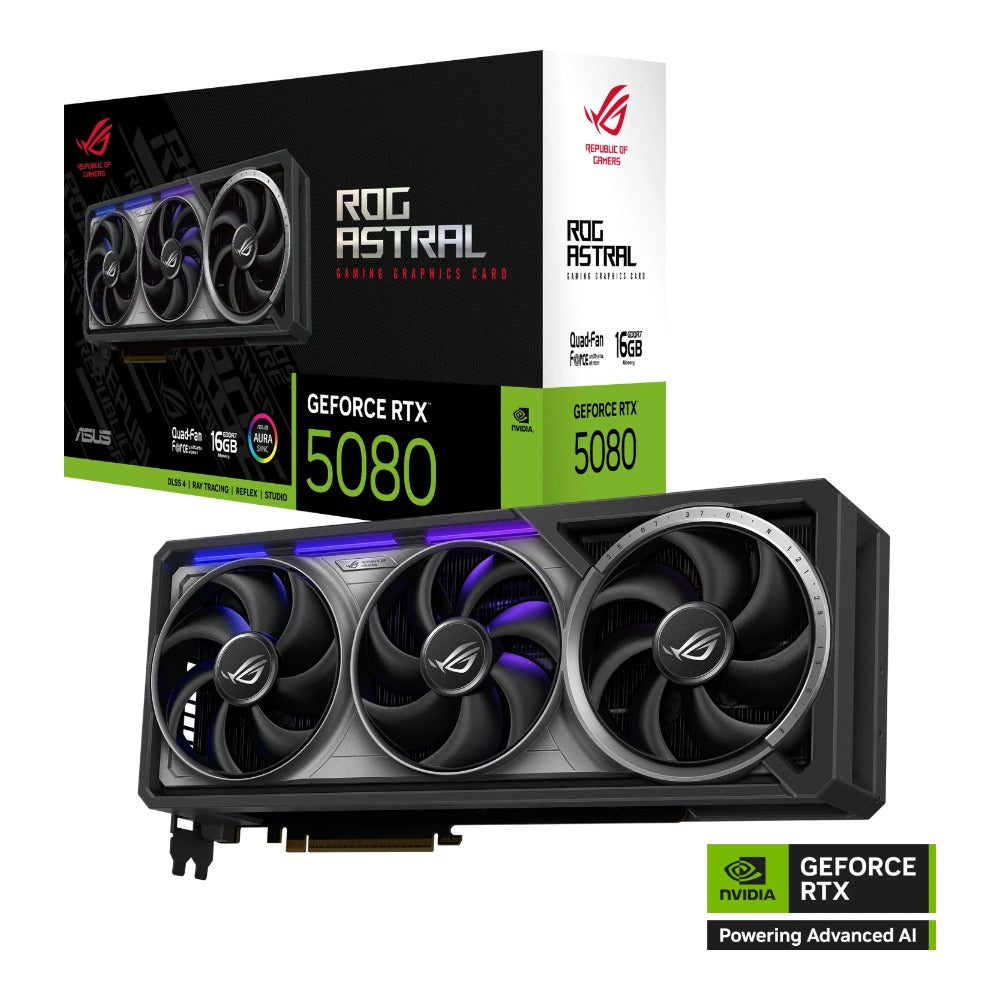 Asus - GeForce RTX 5080 ROG ASTRAL GAMING - Grafikkarte