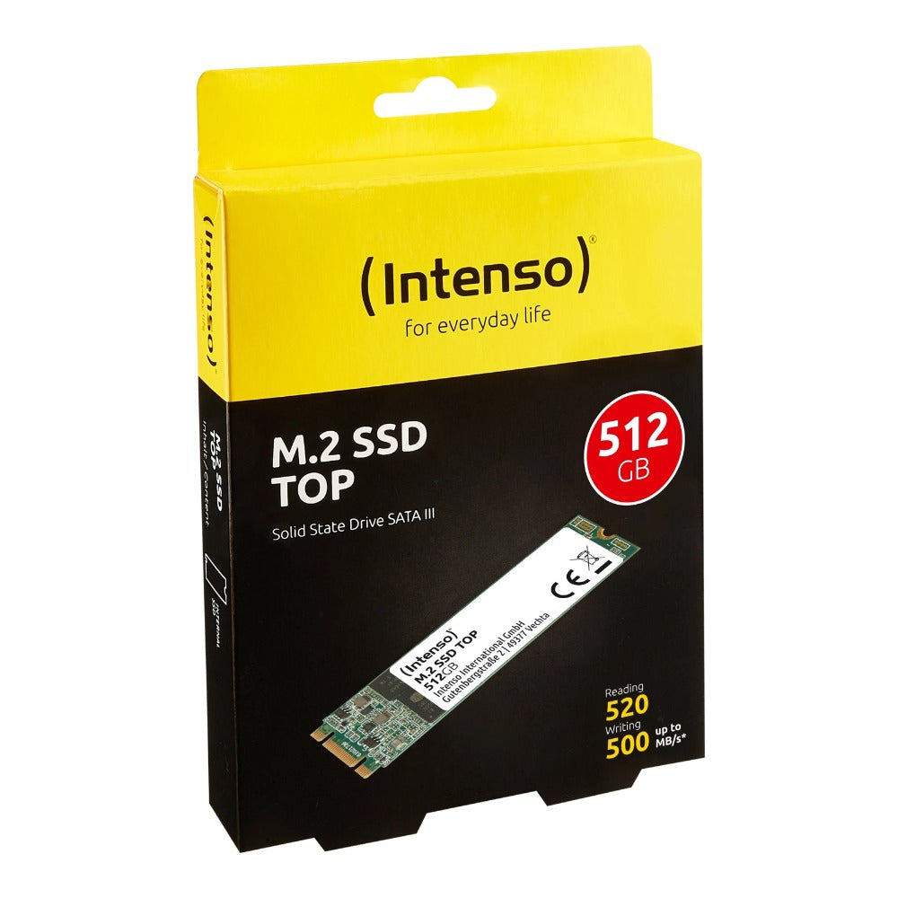 Intenso Top - 512 GB - M.2 - 520 MB/s - 6 Gbit/s - SSD