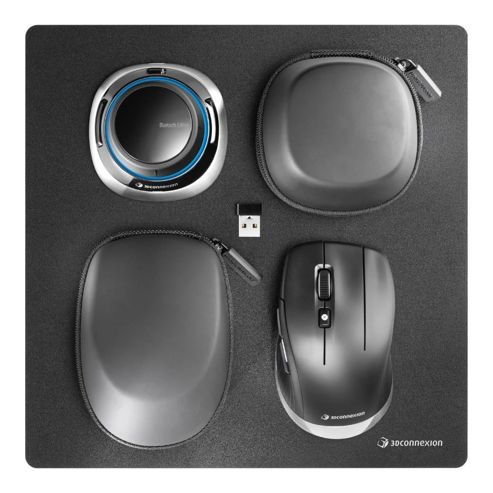3dconnexion - SpaceMouse Wireless Kit 2 Bluetooth Edition - Maus