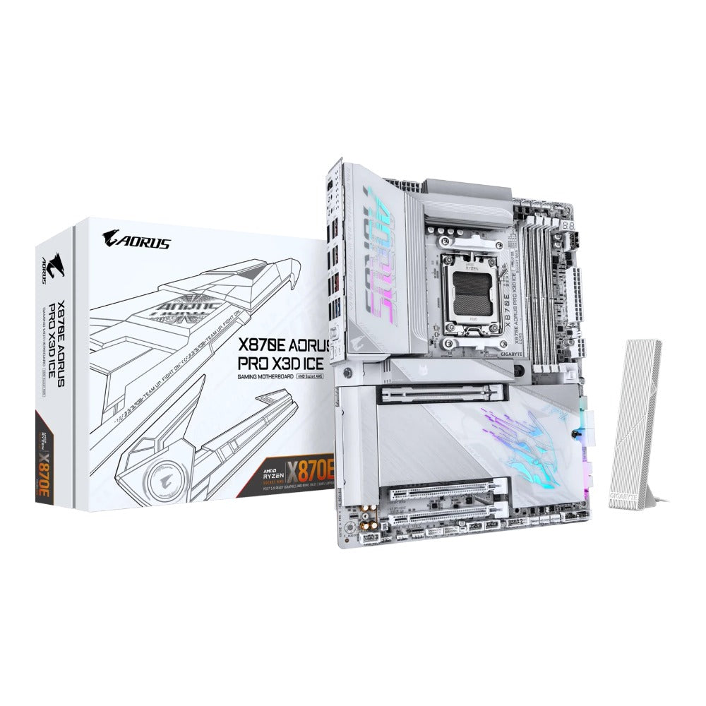 GigaByte - X870E AORUS PRO X3D ICE - Mainboard