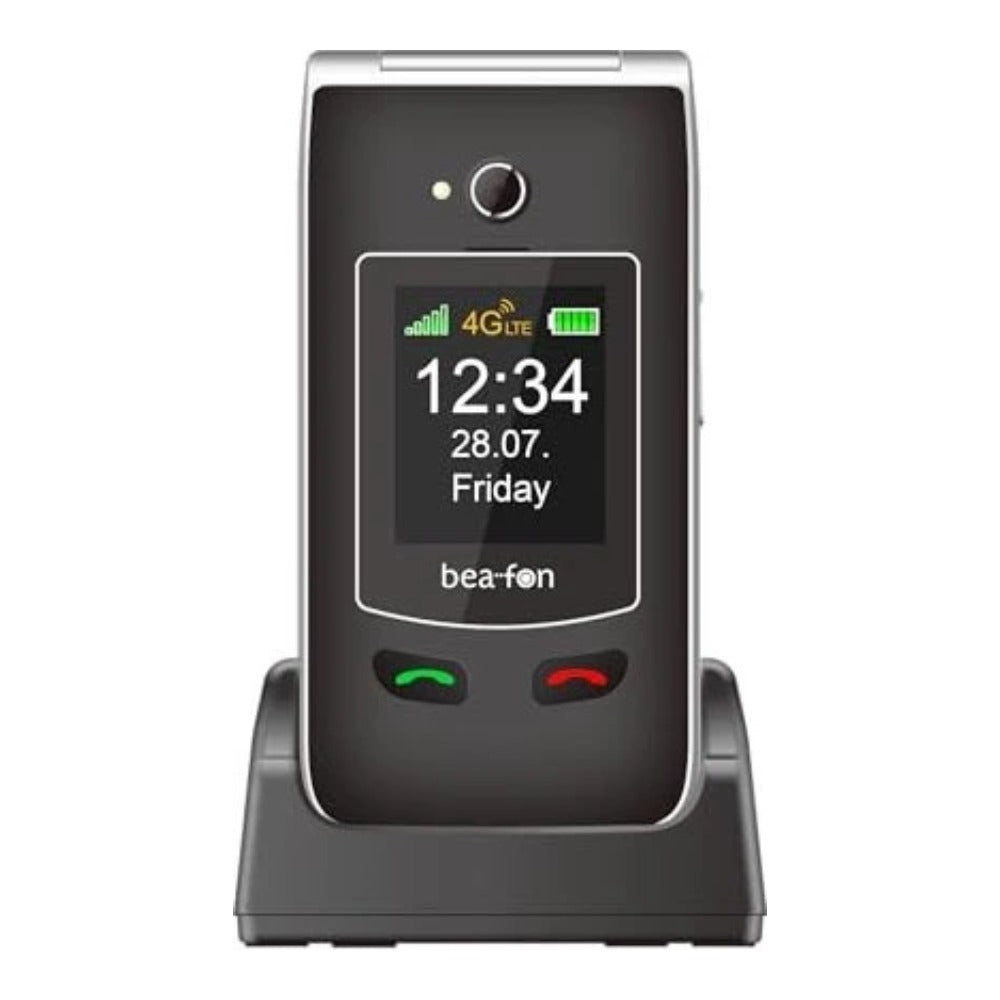 Bea - fon SL645plus LTE schwarz - 1.000 mAh - 7,11 cm - Mobiltelefon