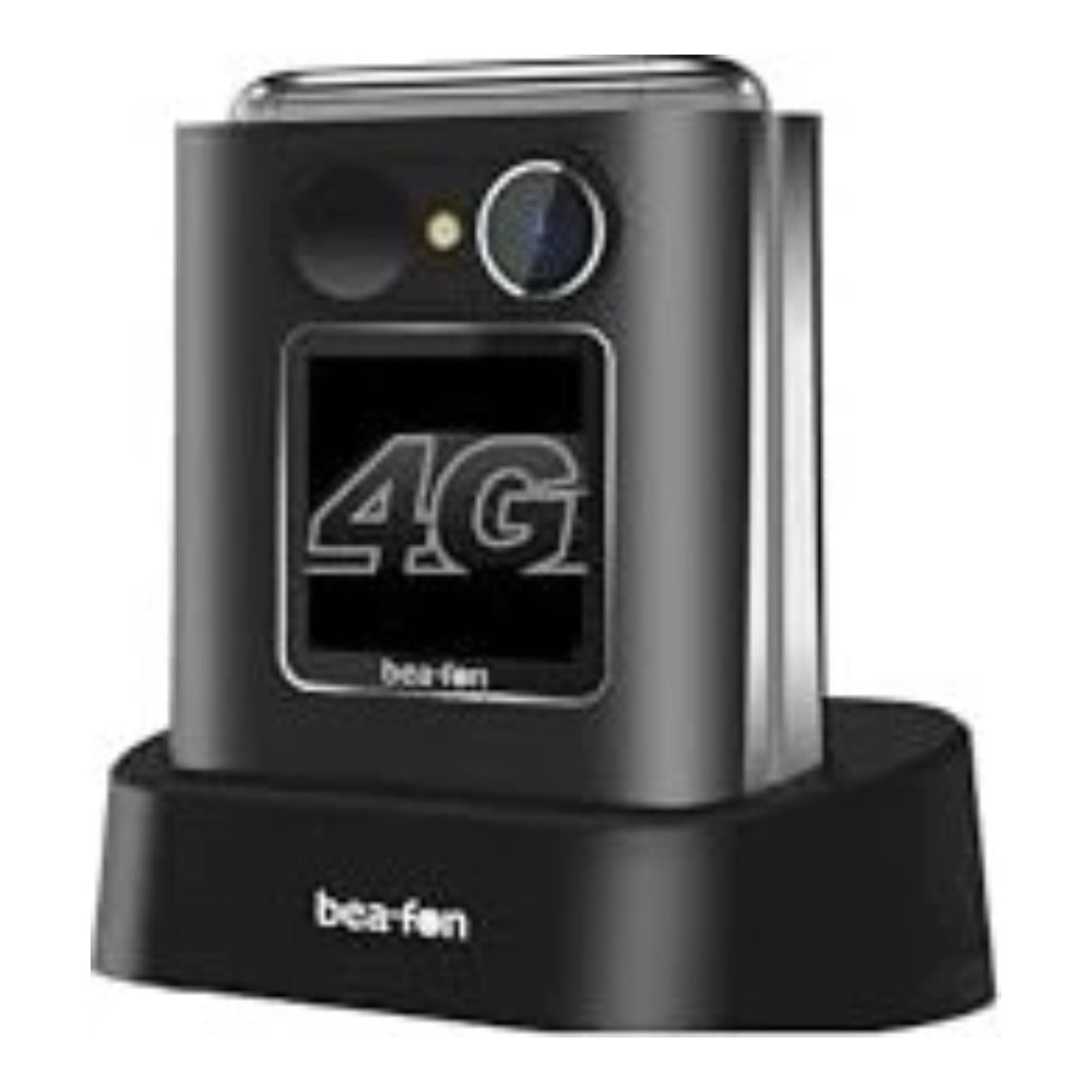 Bea - fon Fold10 LTE schwarz - silber - Mobiltelefon