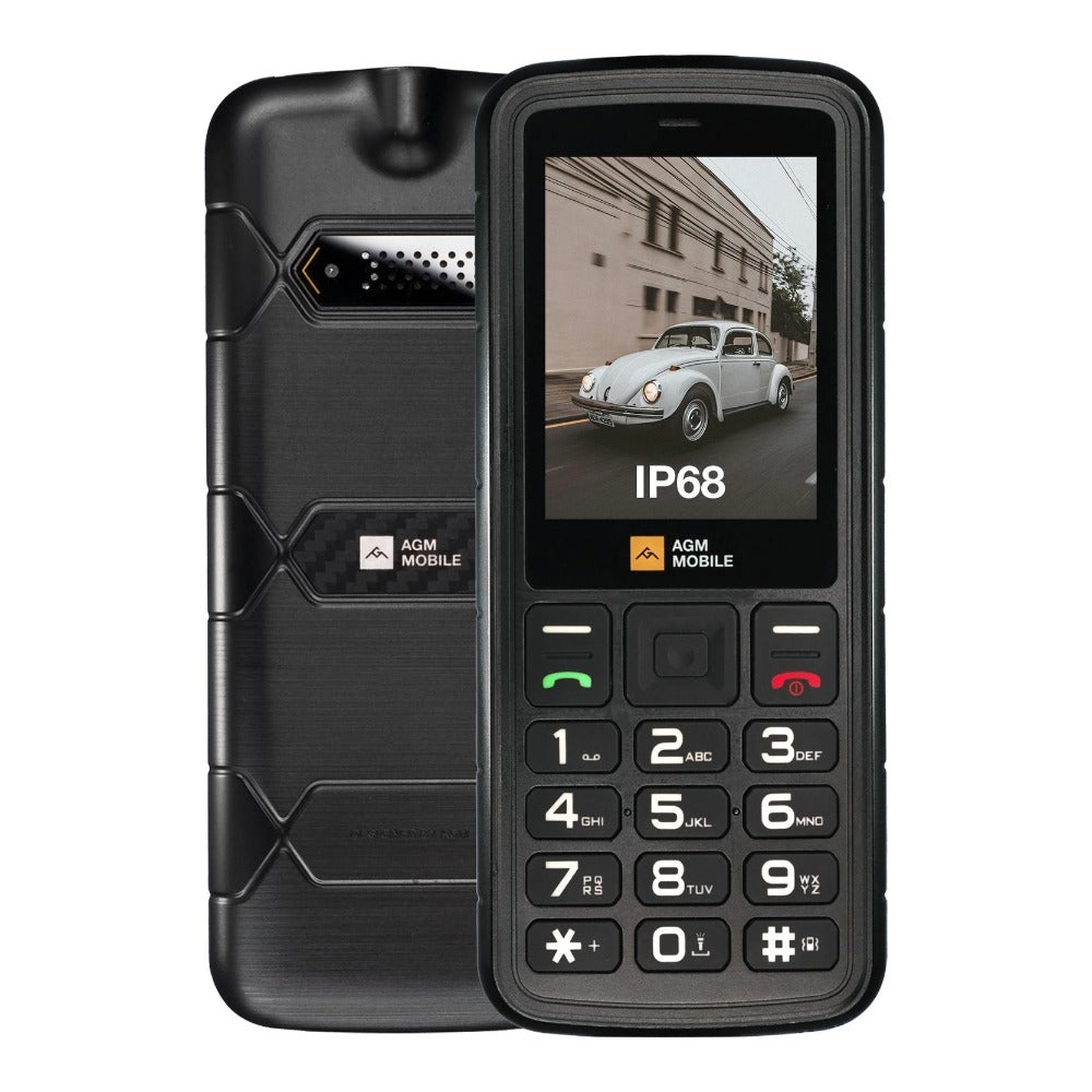 AGM Mobile M9F IP68/IP69/MIL - STD - 810G Schwimmfähig - 1.000 mAh - 6,1 cm - Mobiltelefon