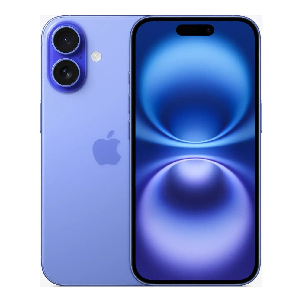 Apple iPhone 16 Ultramarin - 128 GB - Mobiltelefon