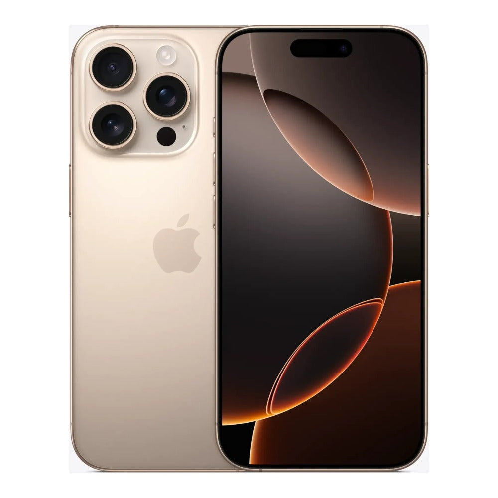 Apple iPhone 16 Pro Desert Titanium - 128 GB - Mobiltelefon