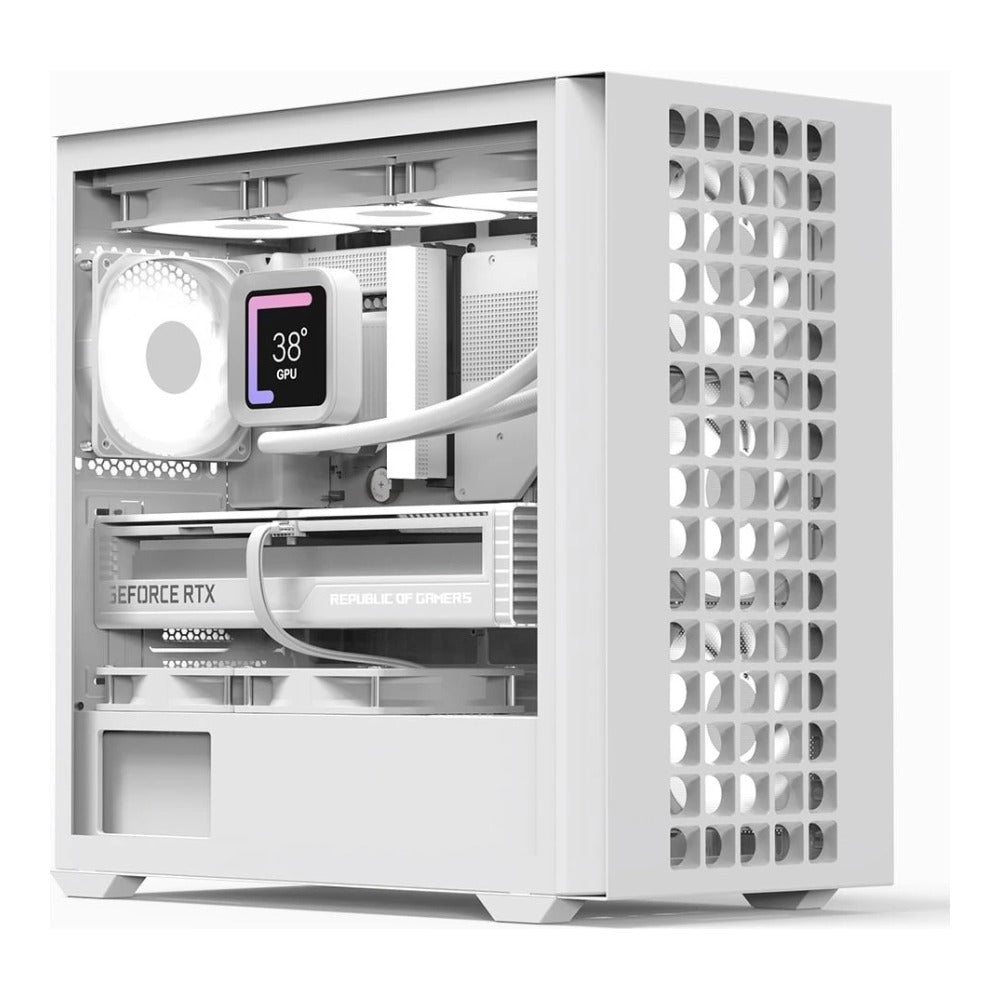 AEROCOOL ADVANCED TECHNOLOGIES Geh Mini D302A - G - WT - V1 W/Mesh/Micro - ATX - Gehäuse