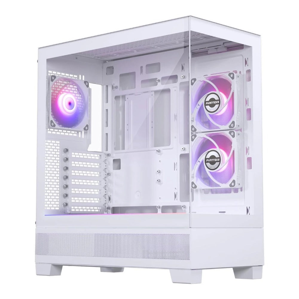 Phanteks XT View Tempered Glass Windows D - RGB - weiß - ATX - Gehäuse
