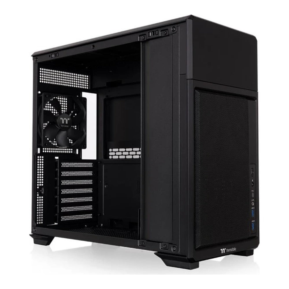 Thermaltake TR300 TG Mid Tower Gehäuse black - Midi/Minitower - ATX - Gehäuse