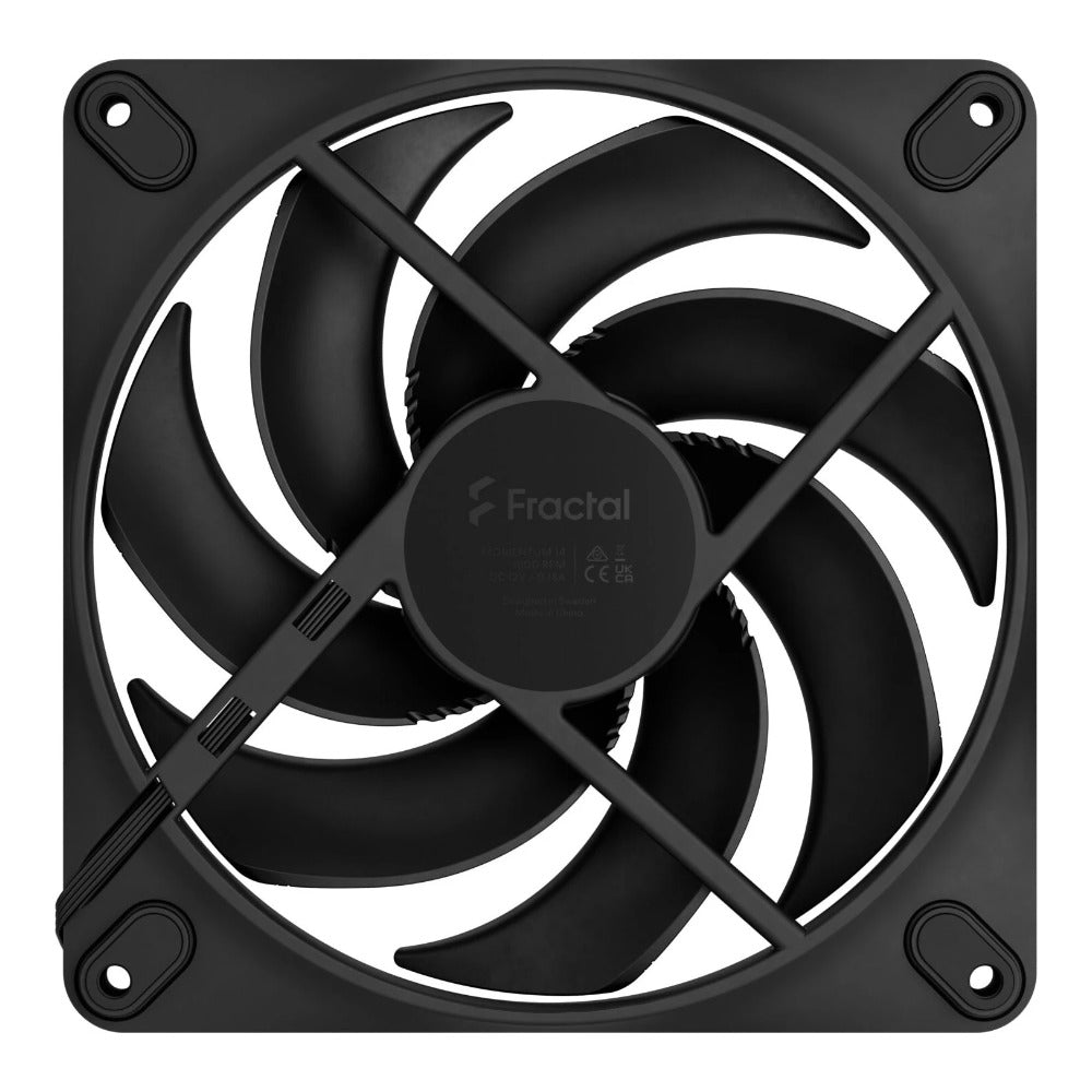 Fractal Design Momentum 14 Black| Gehäuseluefter - Netzteil