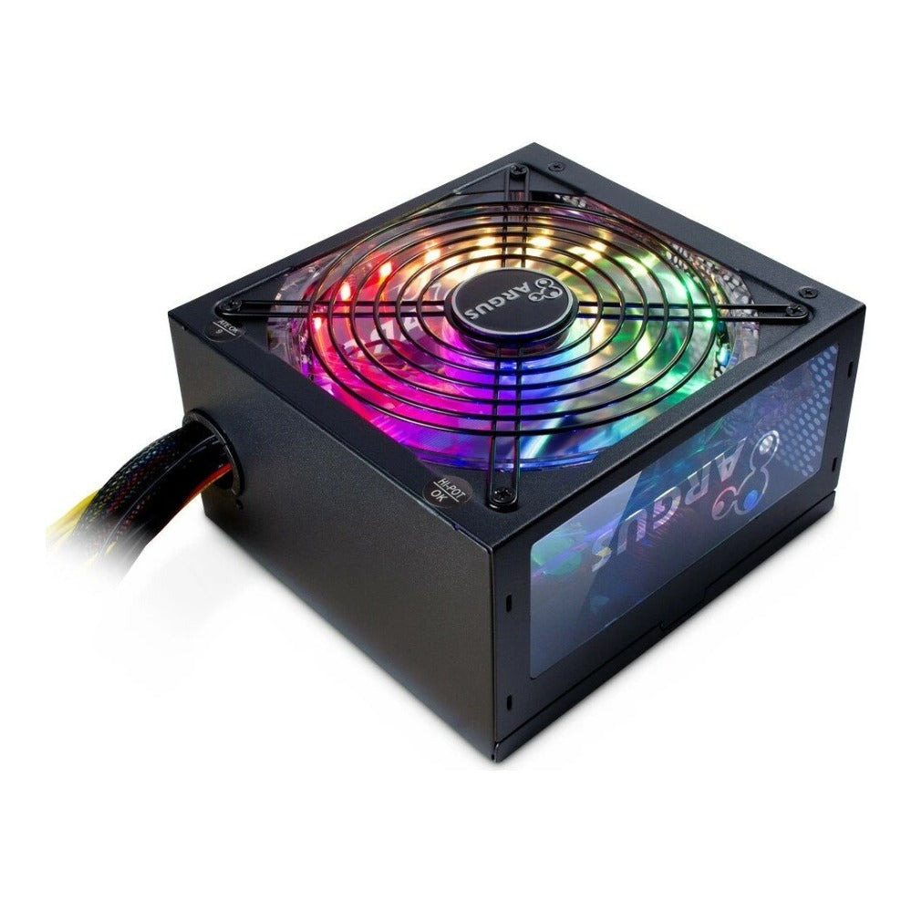 Inter - Tech Argus RGB - 500W II - 500 W - 100 - 240 V - 50 - 60 Hz - 8 - 4 A - Aktiv - Überlastung - Überspannung - Kurzschluß - Netzteil