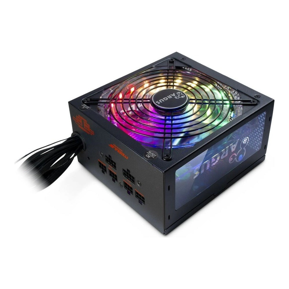 Inter - Tech Argus RGB - 650W CM II - 650 W - 100 - 240 V - 47 - 63 Hz - Aktiv - 100 W - 650 W - Netzteil