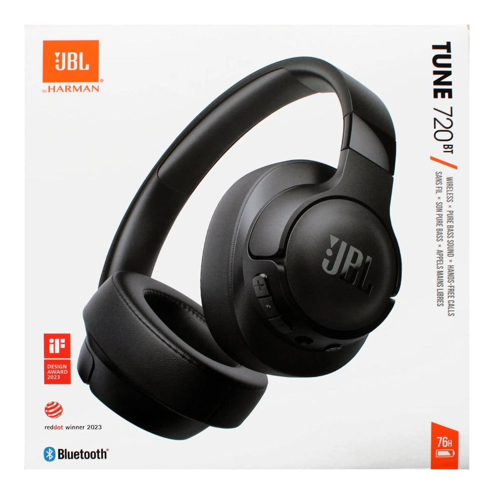 JBL TUNE 720BT mit Mikrofon - ohrumschließend - Kopfhörer