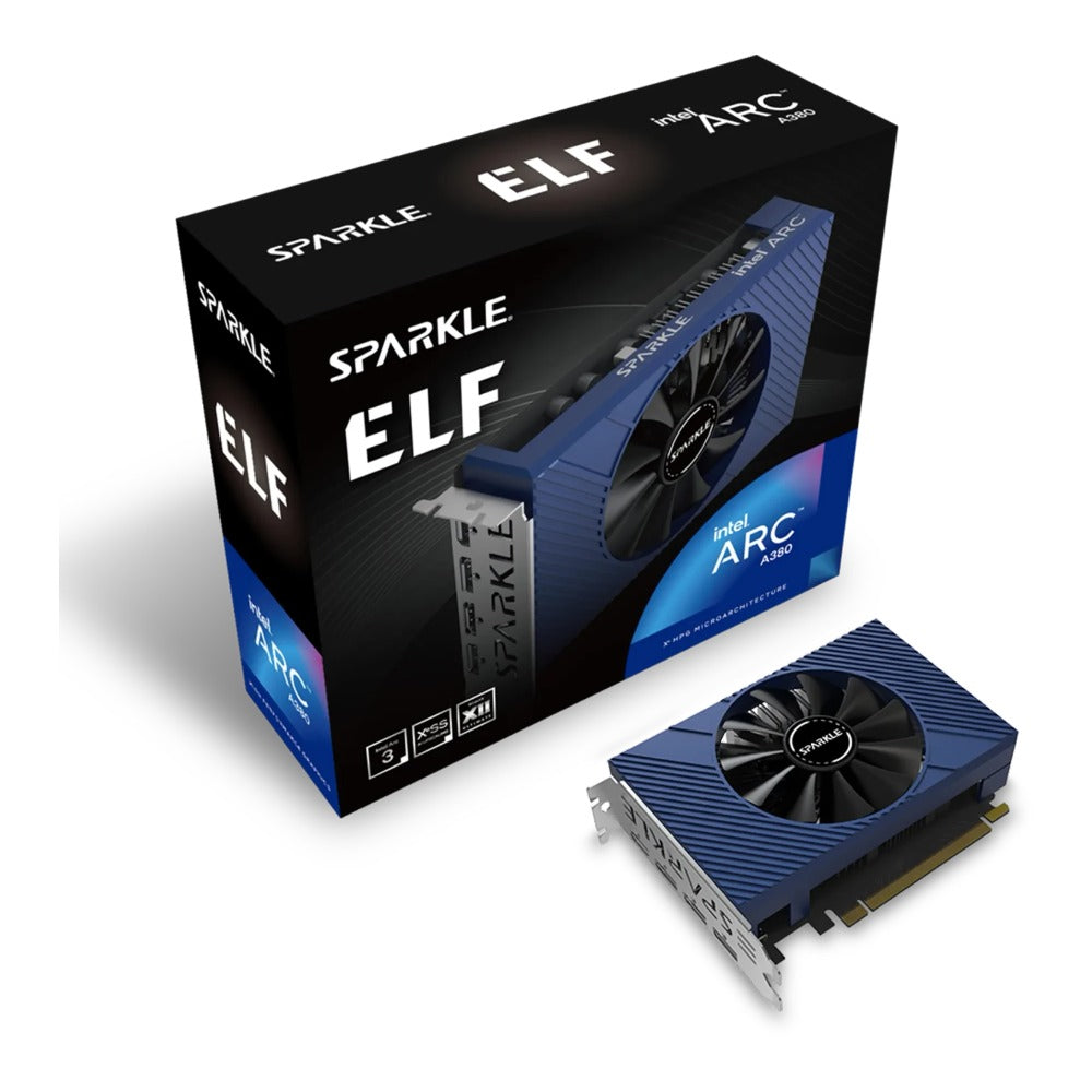 SPARKLE Technology Intel Arc A380 Elf - Gddr6 - PCI - Express - Grafikkarte