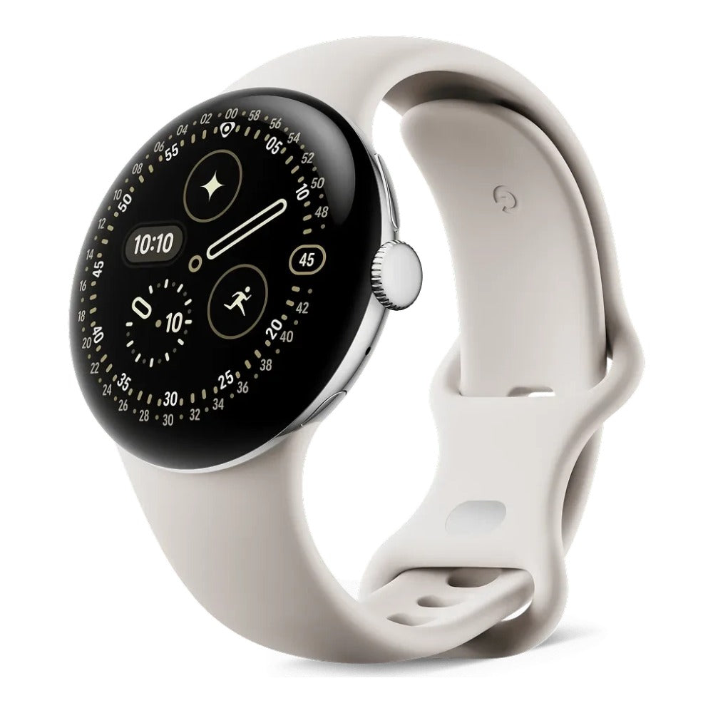 Google Pixel Watch 4 WiFi Silver/Porcelain - Smartwatch