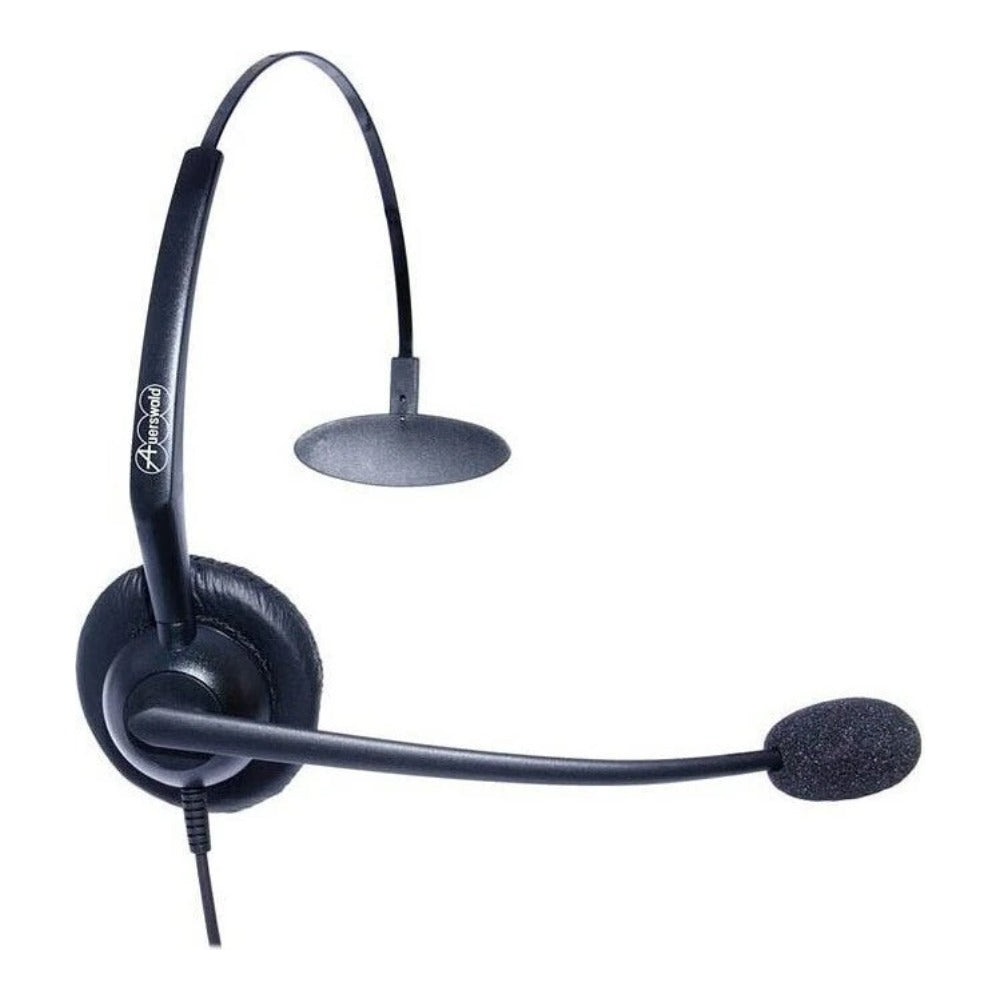Auerswald COMfortel H - 200 - Kabelgebunden - Büro/Callcenter - 100 - 20000 Hz - 64 g - Kopfhörer - Schwarz - Headset