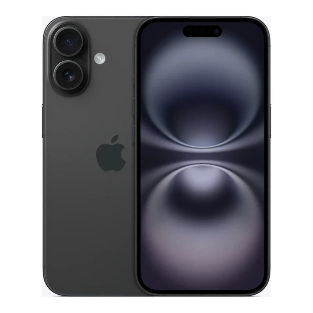 Apple iPhone 16 - Black - India - 128 GB - 15,5 cm - Mobiltelefon