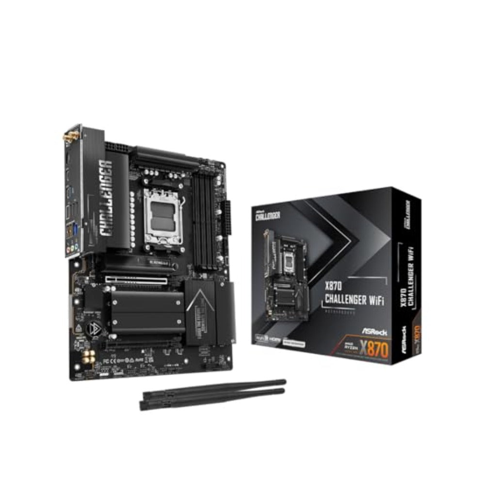 ASRock X870E Challenger WiFi AM5 ATX HDMI/USB - C - AMD Sockel AM5 (Ryzen Zen4) - ATX - Mainboard