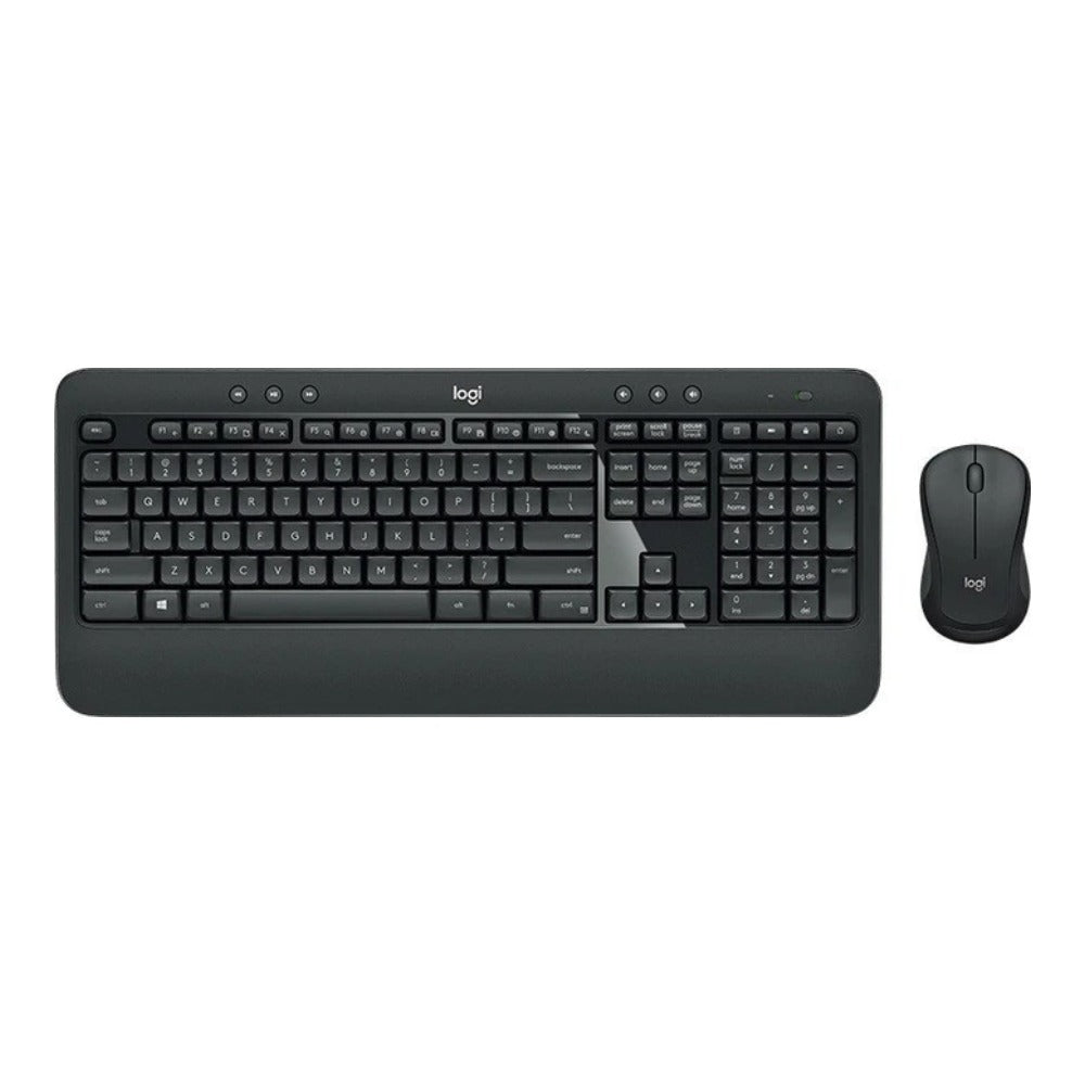 Logitech Advanced MK540 - Volle Größe (100%) - Kabellos - RF Wireless - Membran Key Switch - Schwarz - Weiß - Maus enthalten - Tastatur