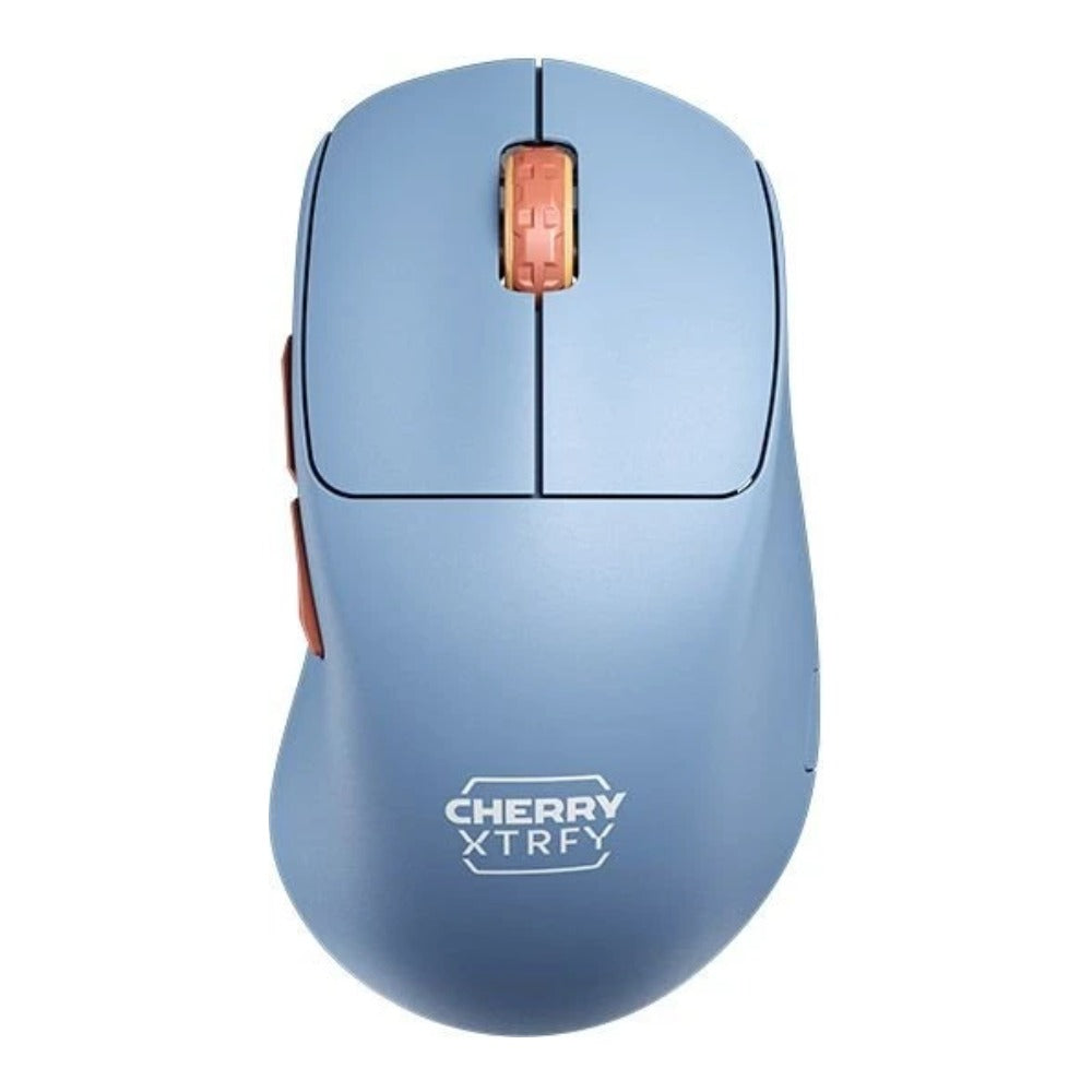 Cherry Xtrfy M64 Wireless Blue Wireless Maus - 26.000 dpi - Maus