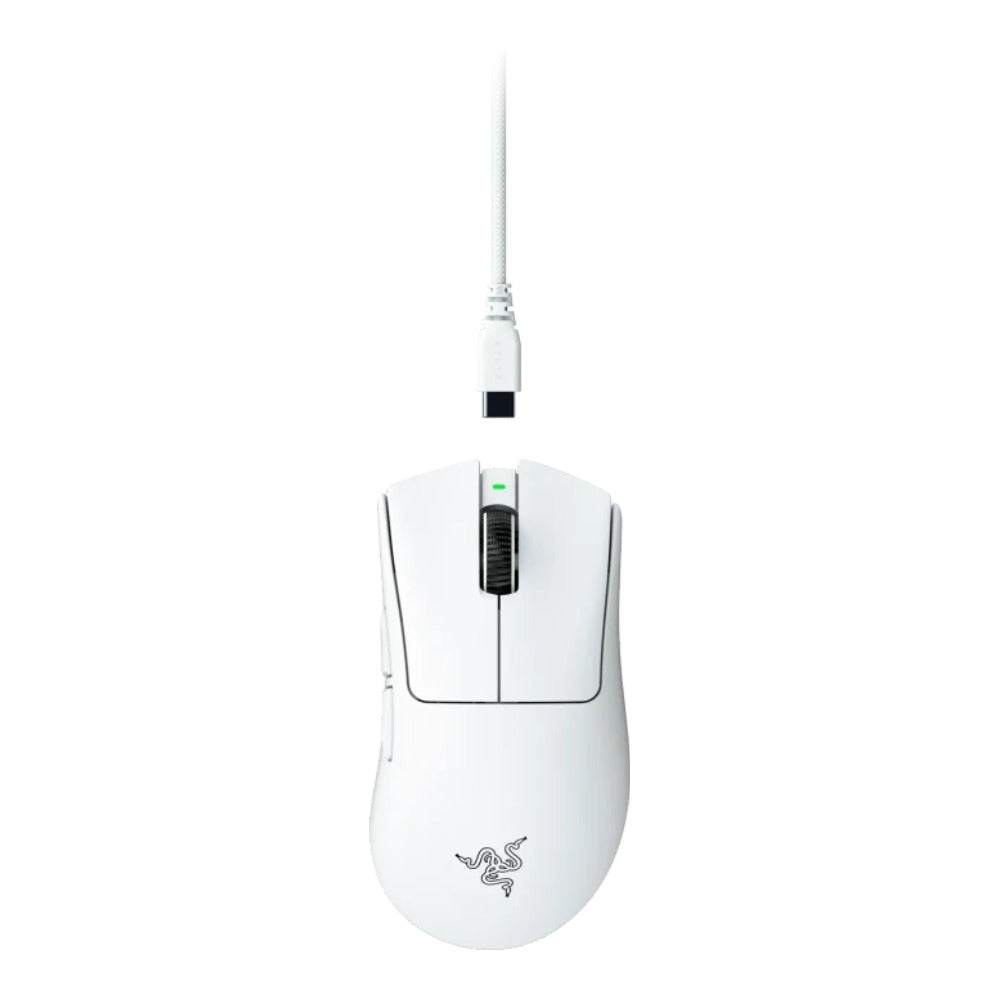 Razer DeathAdder V4 Pro - White RZ01 - 05330200 - R3G1 - Optisch - Maus