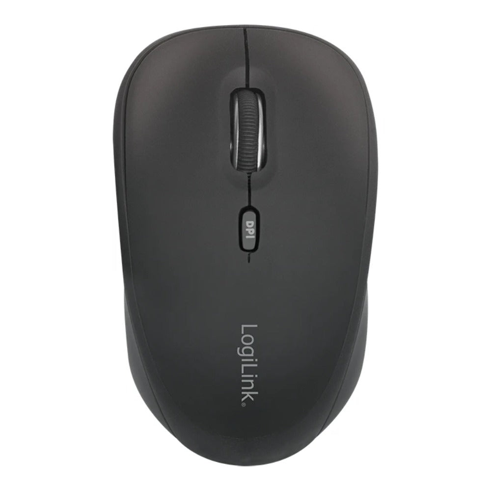 LogiLink ID0193 - rechts - Optisch - RF Wireless - 1600 DPI - Schwarz - Maus