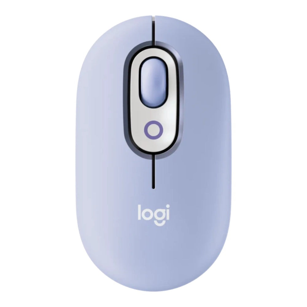 Logitech Pop Mouse with emoji - Lilac - 1.000 dpi - Maus