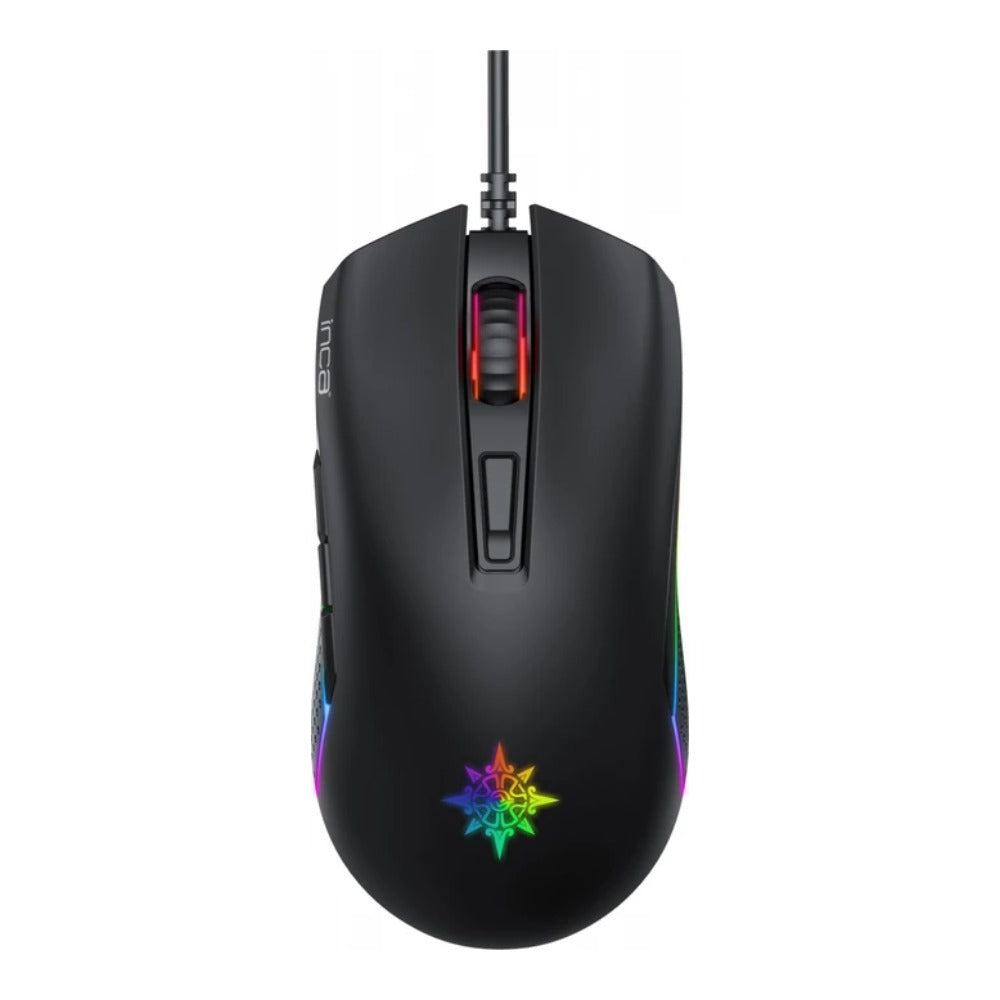 INCA IMG - GT14 - rechts - USB Typ - A - 3600 DPI - Schwarz - Maus