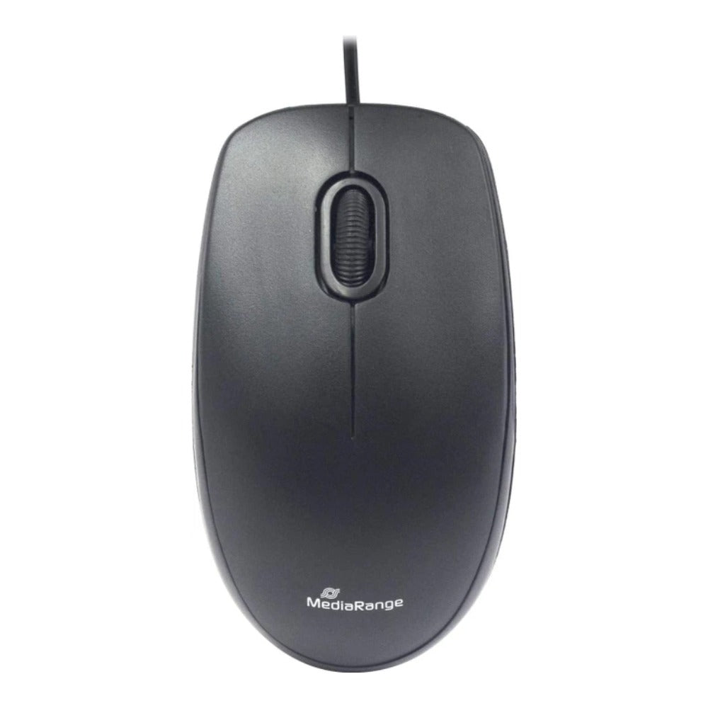 MEDIARANGE MROS212 - rechts - Optisch - USB Typ - A - 1000 DPI - Schwarz - Maus