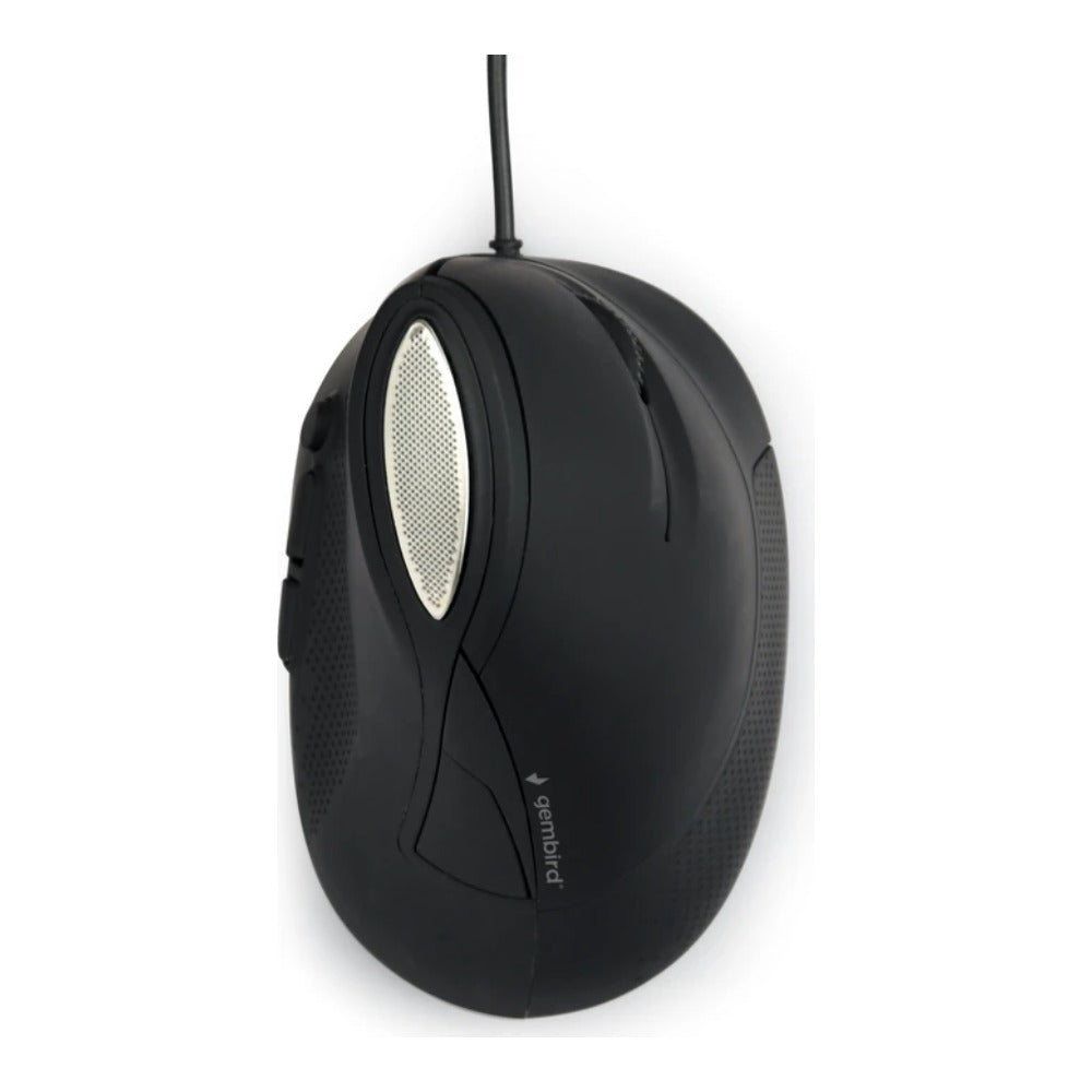 Gembird MUS - ERGO - 03 - rechts - Optisch - USB Typ - A - 3200 DPI - Schwarz - Maus