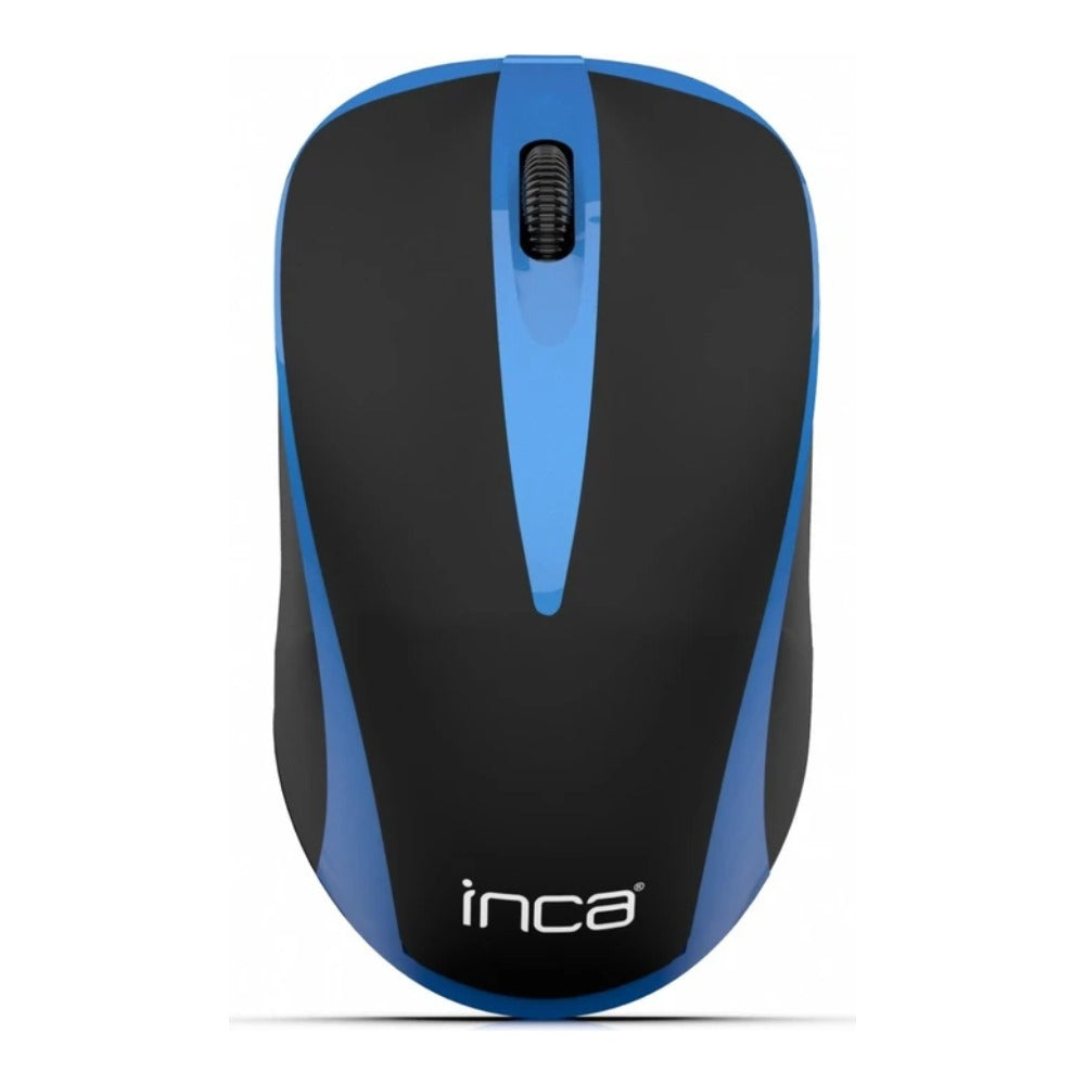 INCA IWM - 221RSMV - Optisch - RF Wireless - 1600 DPI - Schwarz - Blau - Maus