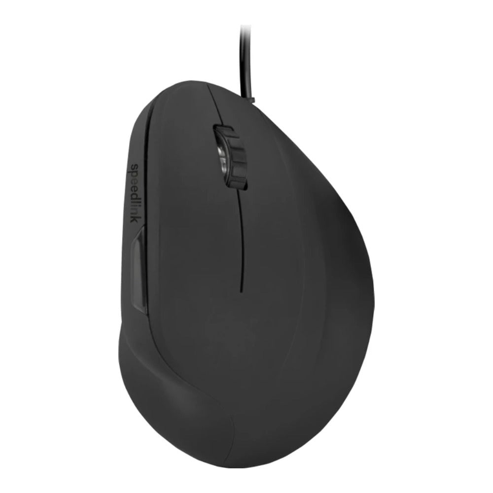 SPEEDLINK PIAVO - rechts - Vertikale Ausführung - Optisch - USB Typ - A - 2400 DPI - Schwarz - Maus