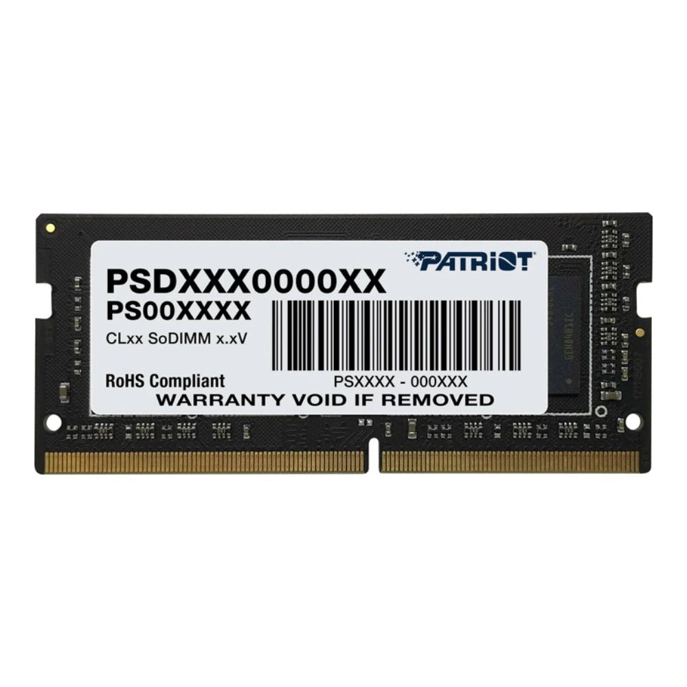 PATRIOT Memory Signature Line PSD416G320081S - 16 GB - 1 x 16 GB - DDR4 - 3200 MHz - 260 - pin SO - DIMM - Arbeitsspeicher