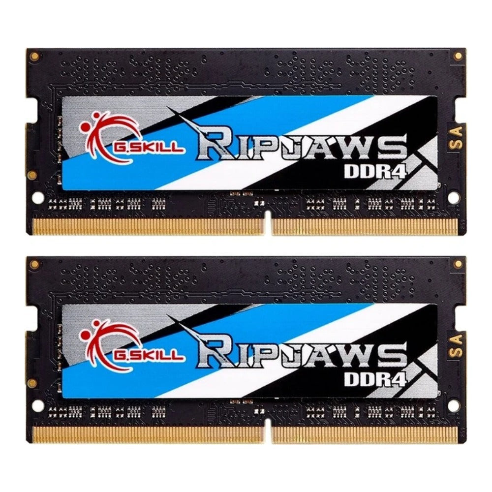 G.Skill Ripjaws F4 - 3200C22D - 32GRS - 32 GB - 2 x 16 GB - DDR4 - 3200 MHz - 260 - pin SO - DIMM - Arbeitsspeicher