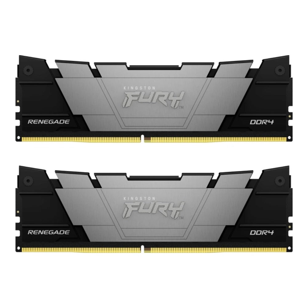 Kingston FURY 32GB 3600MT/s DDR4 CL16 DIMM (2er - Kit) 2RX8 Renegade Black - 32 GB - 2 x 16 GB - DDR4 - 288 - pin DIMM - Arbeitsspeicher