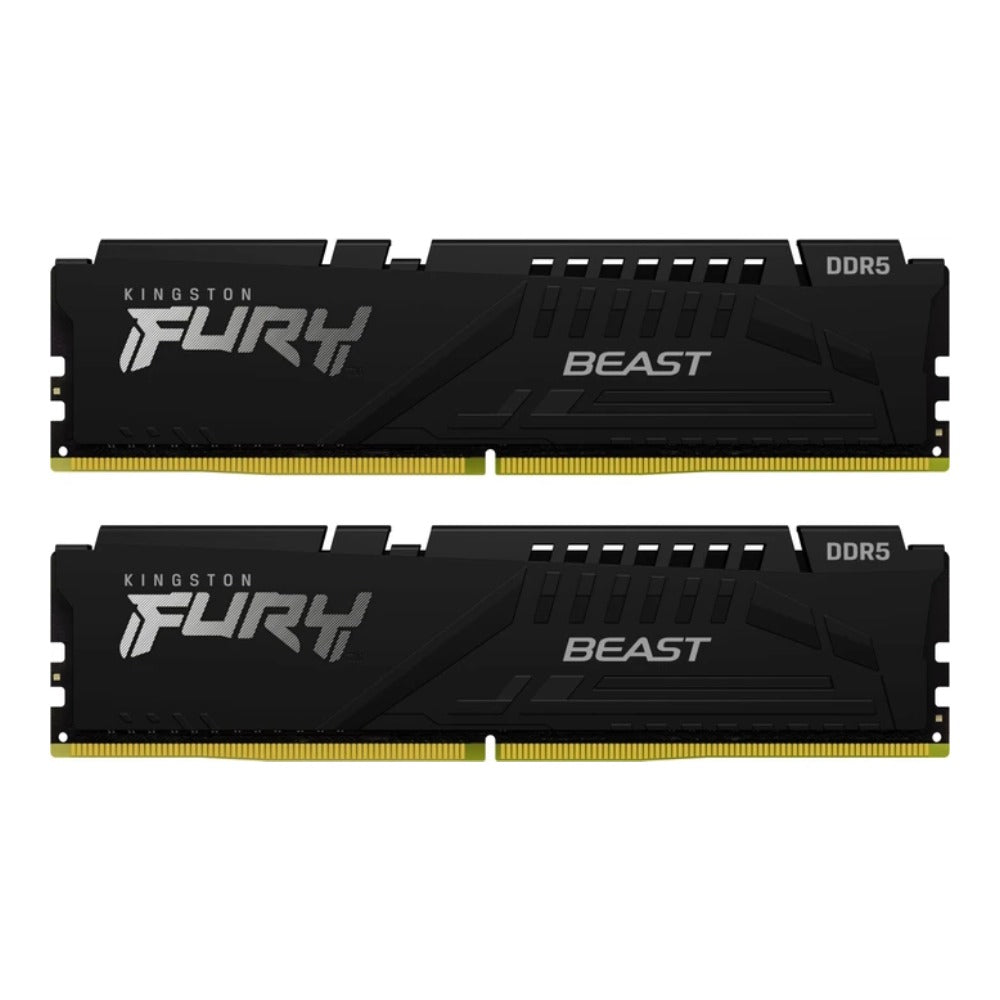 Kingston FURY Beast 16GB 5600MT/s DDR5 CL40 DIMM (2er - Kit) Black - 16 GB - 2 x 8 GB - DDR5 - 288 - pin DIMM - Arbeitsspeicher