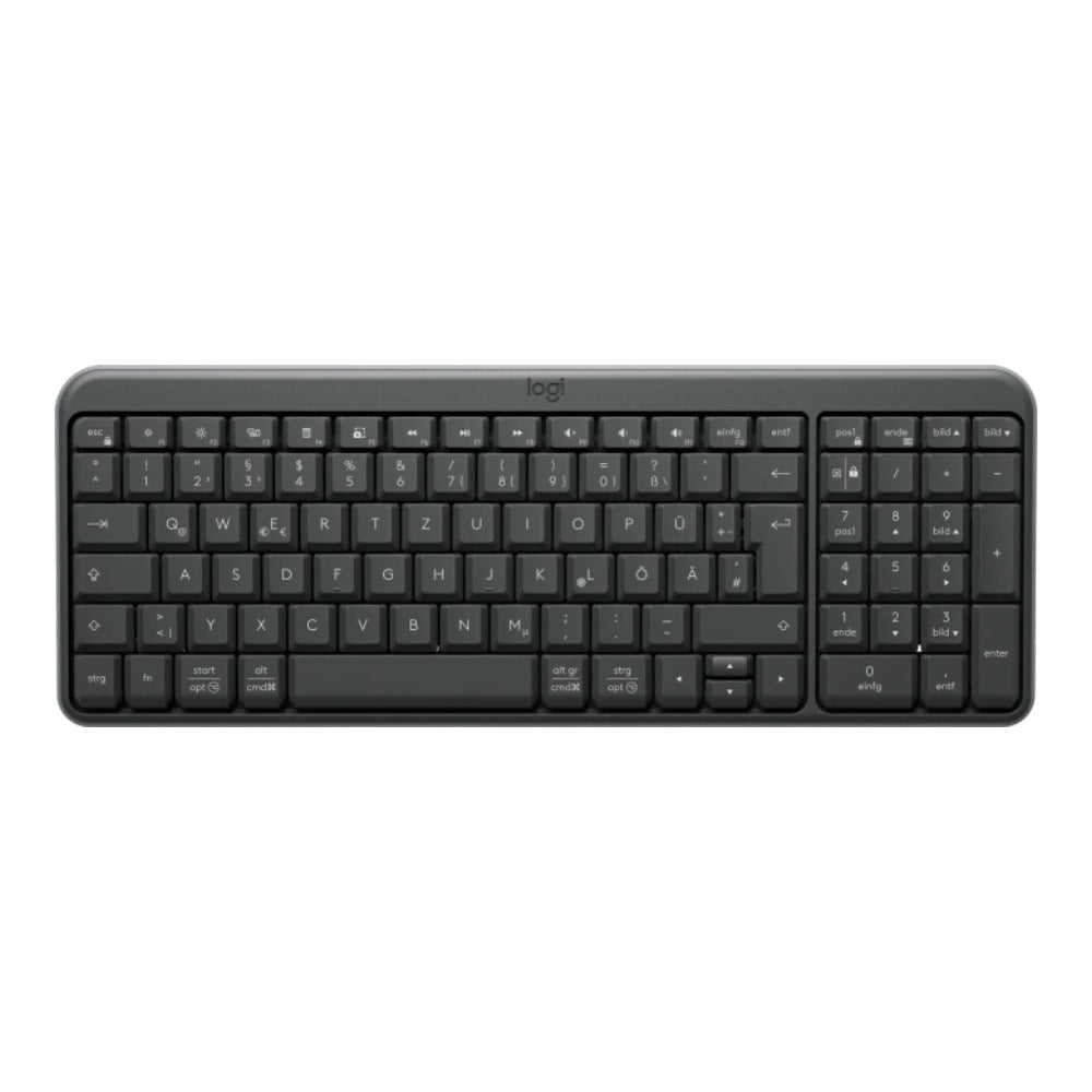 Logitech K250 - Graphite DEU - CENTRAL - 419 - QWERTZ - Tastatur