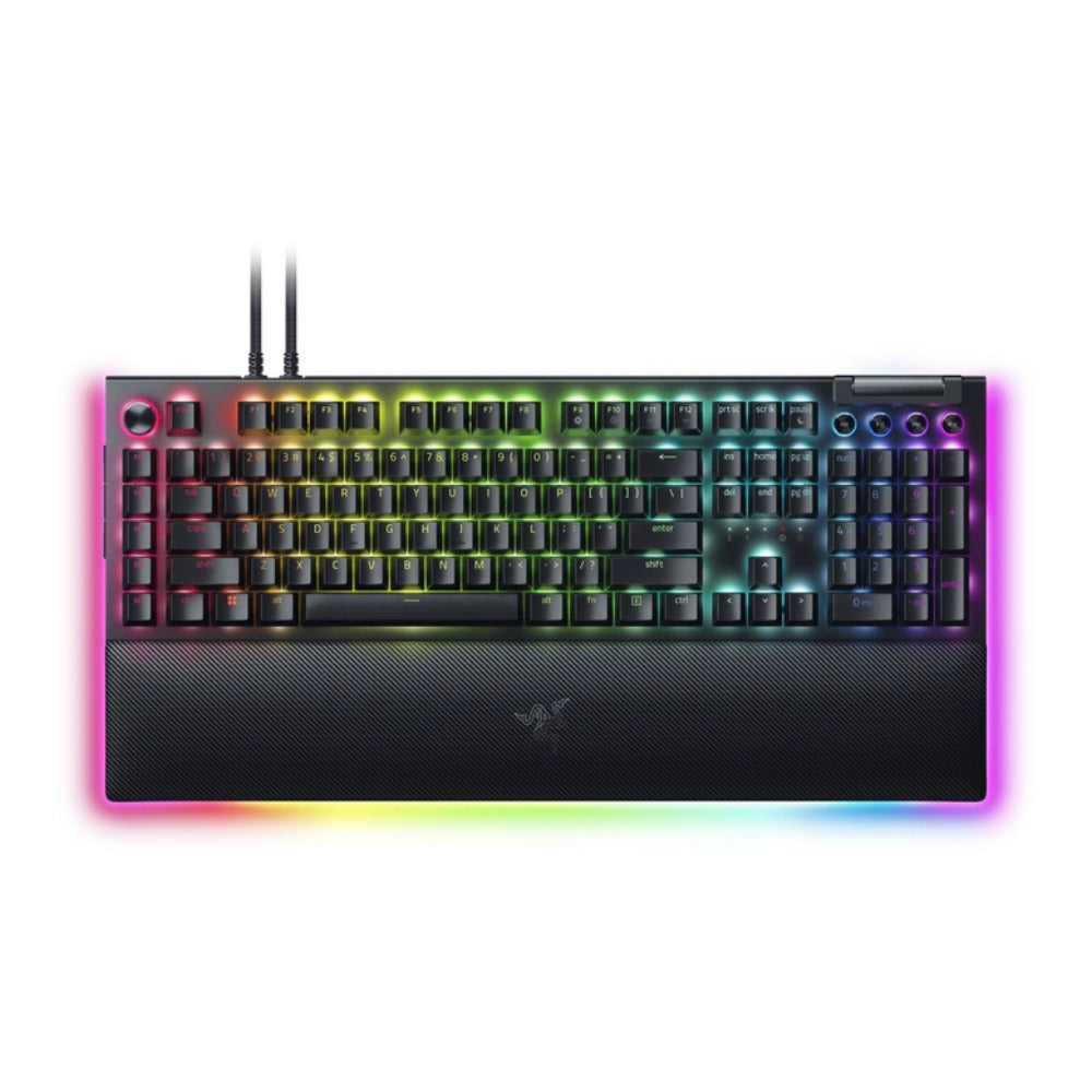 Razer BlackWidow V4 Pro - Kabelgebunden - USB - Mechanischer Switch - QWERTZ - RGB - LED - Schwarz - Tastatur