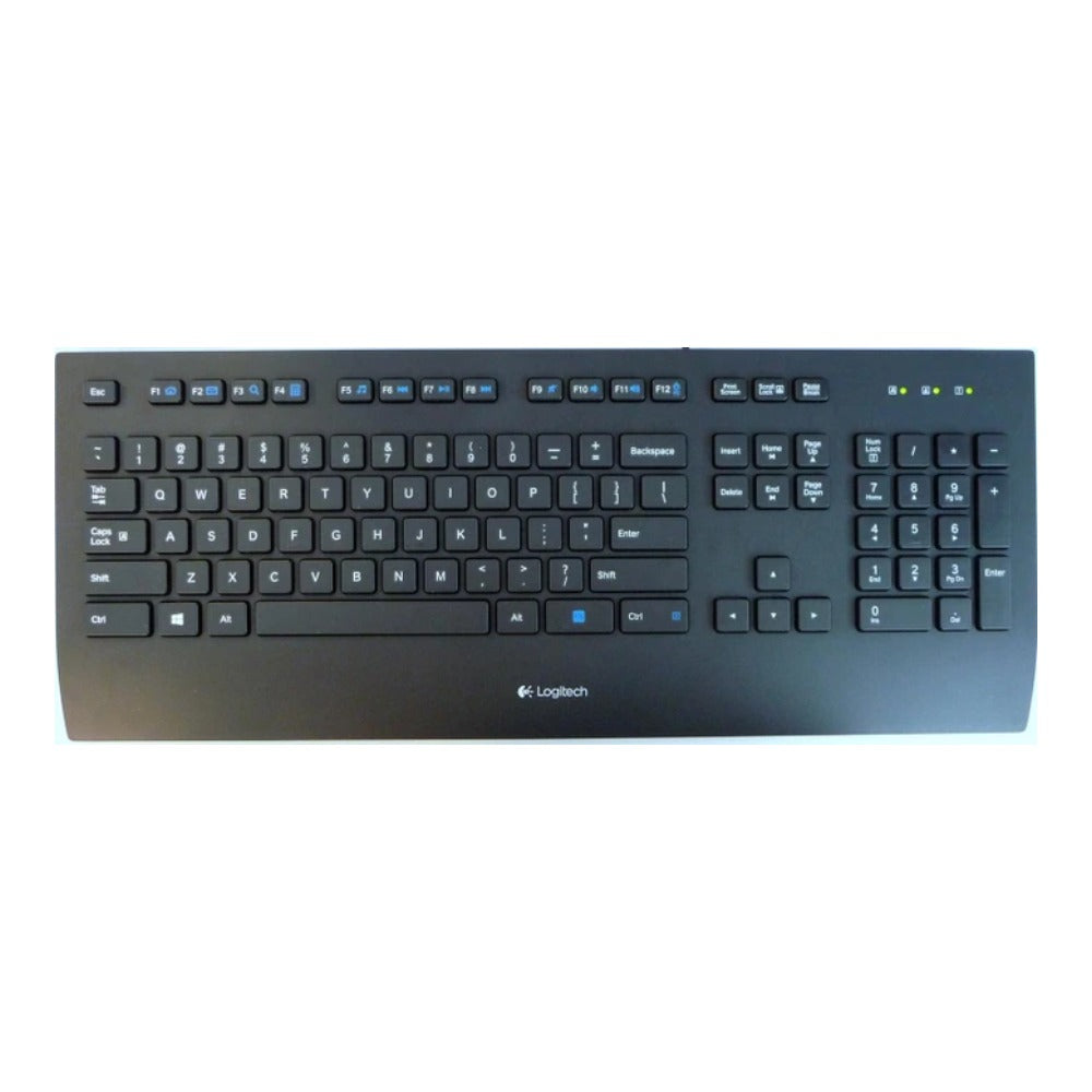 Logitech K280E Pro f/ Business - Volle Größe (100%) - Kabelgebunden - USB - QWERTY - Schwarz - Tastatur