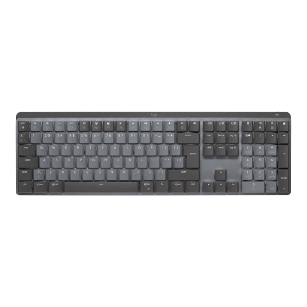 Logitech Master 920 - 010757 - Kabellos - RF Wireless + Bluetooth - Mechanischer Switch - QWERTY - LED - Graphit - Tastatur