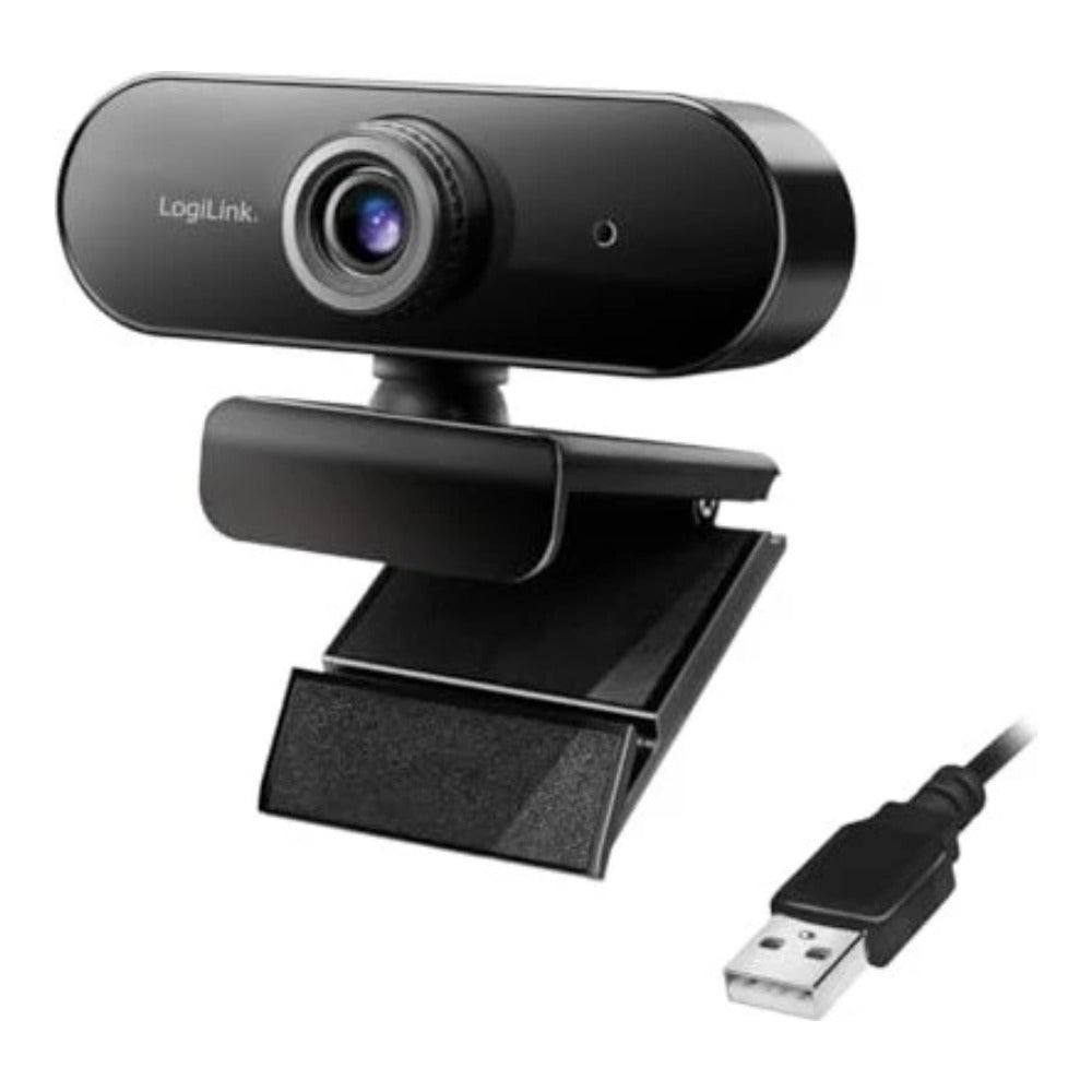 LogiLink UA0371 - 3 MP - 1920 x 1080 Pixel - Full HD - 30 fps - 10 MP - Manuell - Webcam