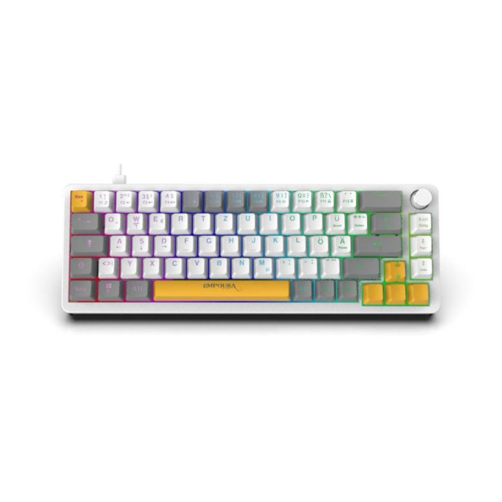 INCA Gaming Tastatur RGB/RedSwitch/USB/Mechan. weiß - Tastatur